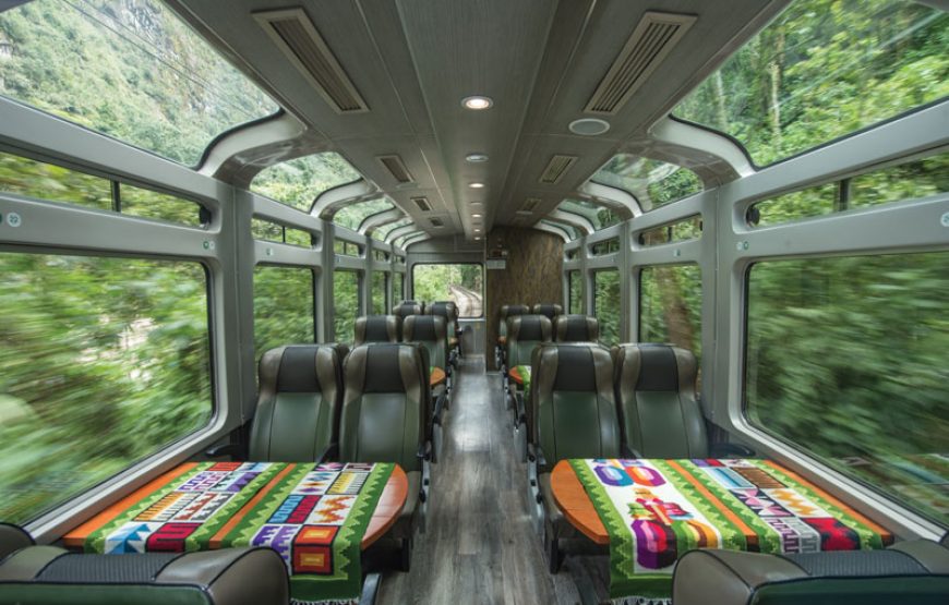 Tour to Machu Picchu with Vistadome Train Full Day